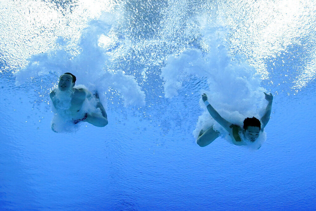 APTOPIX Tokyo Olympics Diving